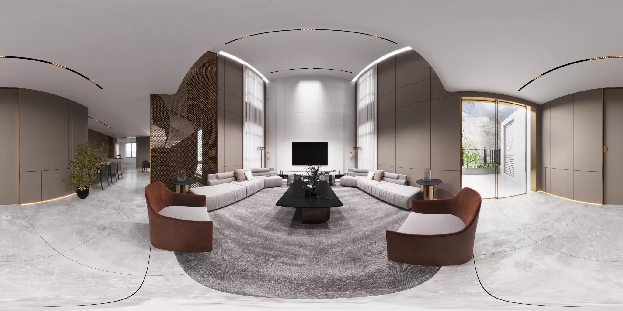 CORONA SCENES - LIVING ROOM - 3161