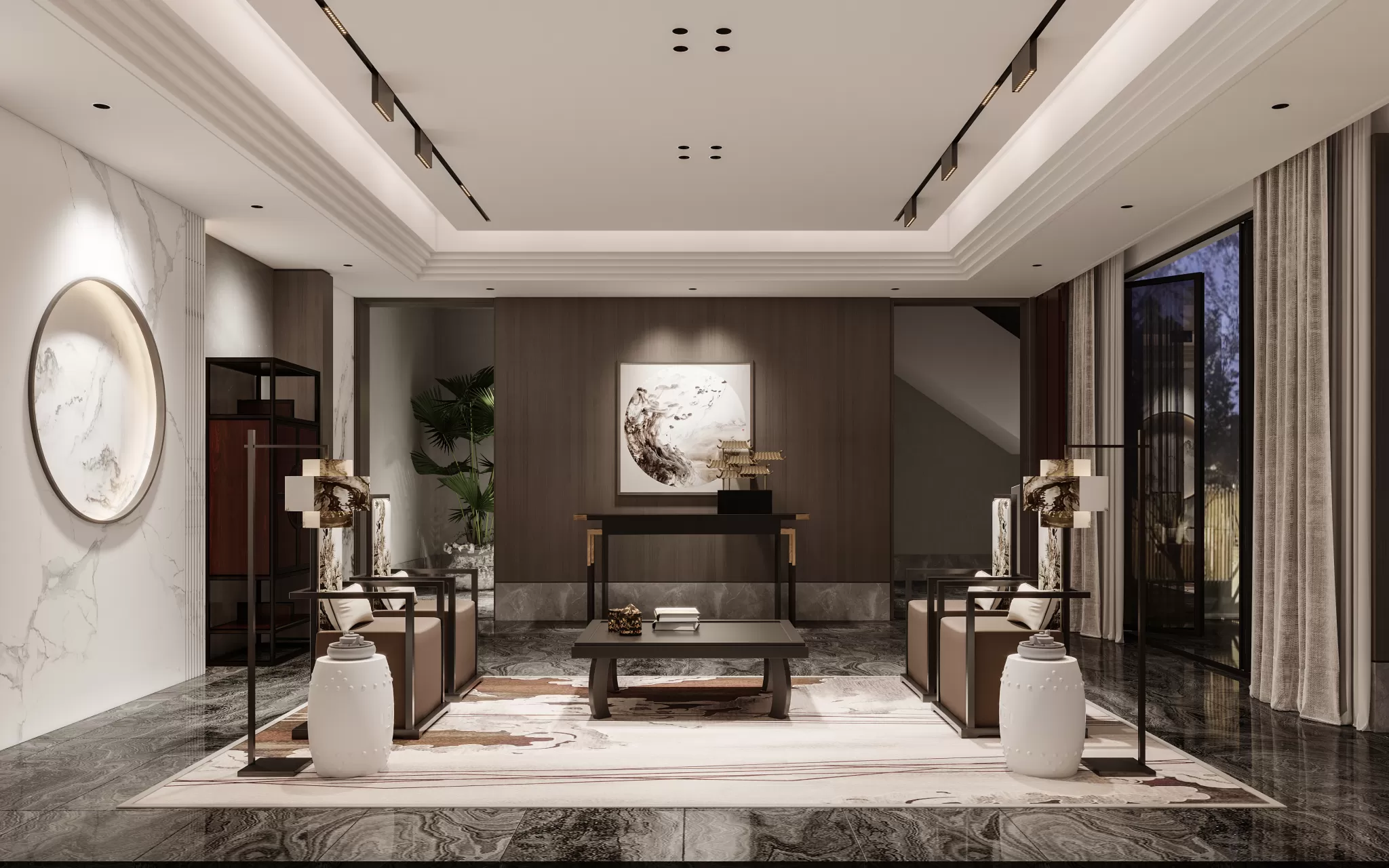 CORONA SCENES - LIVING ROOM - 3162