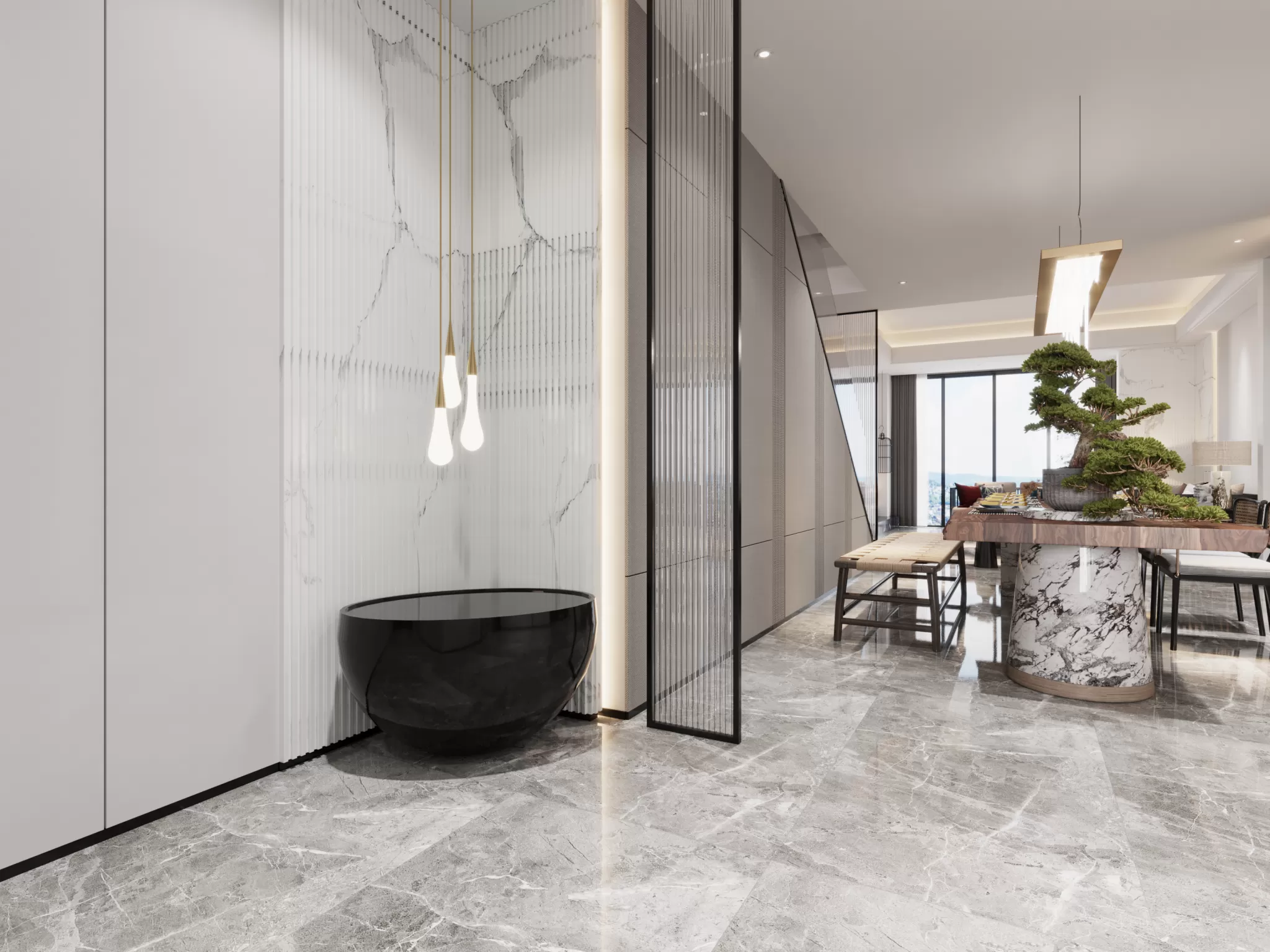 CORONA SCENES - LIVING ROOM - 3163