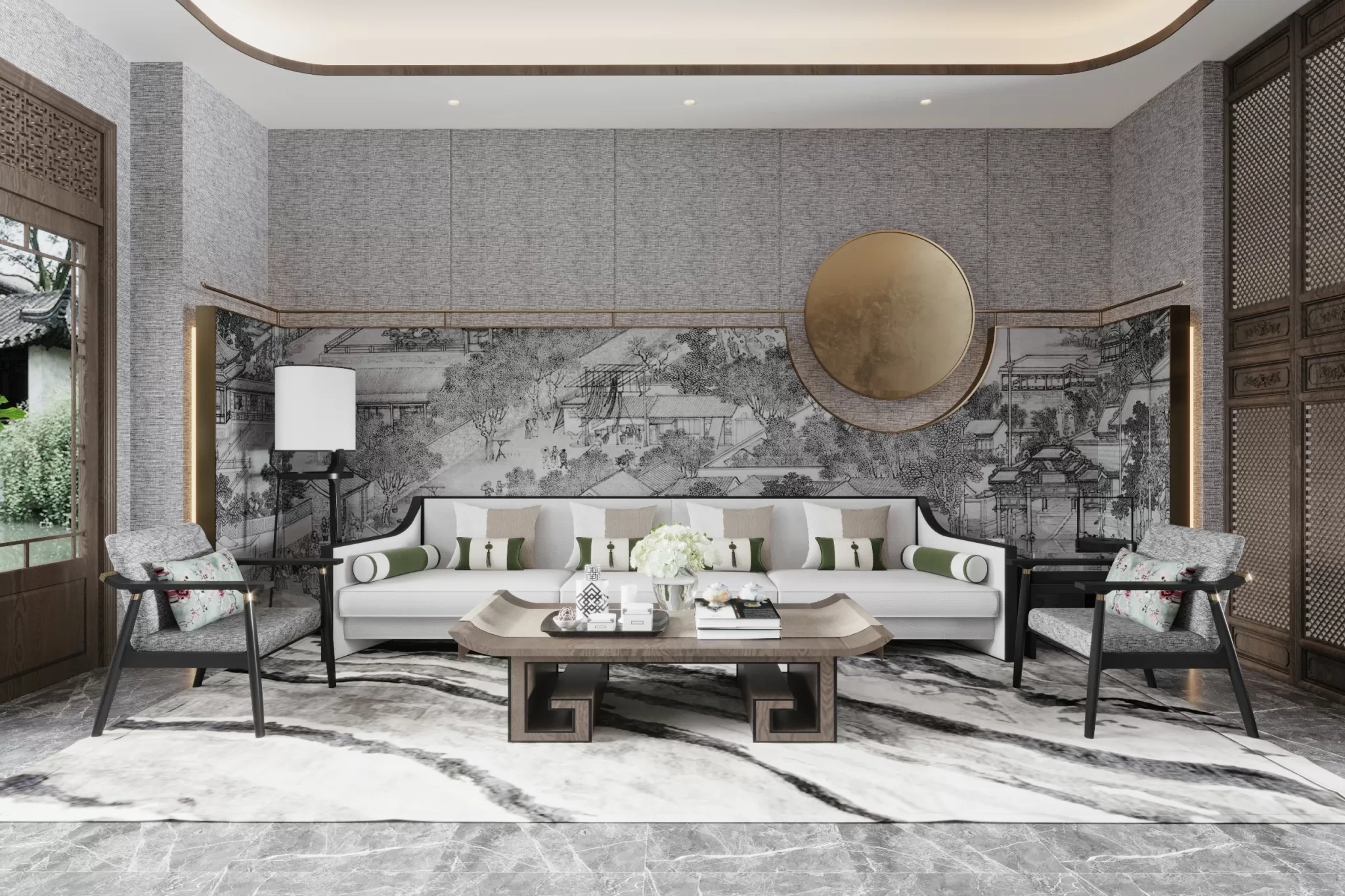 CORONA SCENES - LIVING ROOM - 3164