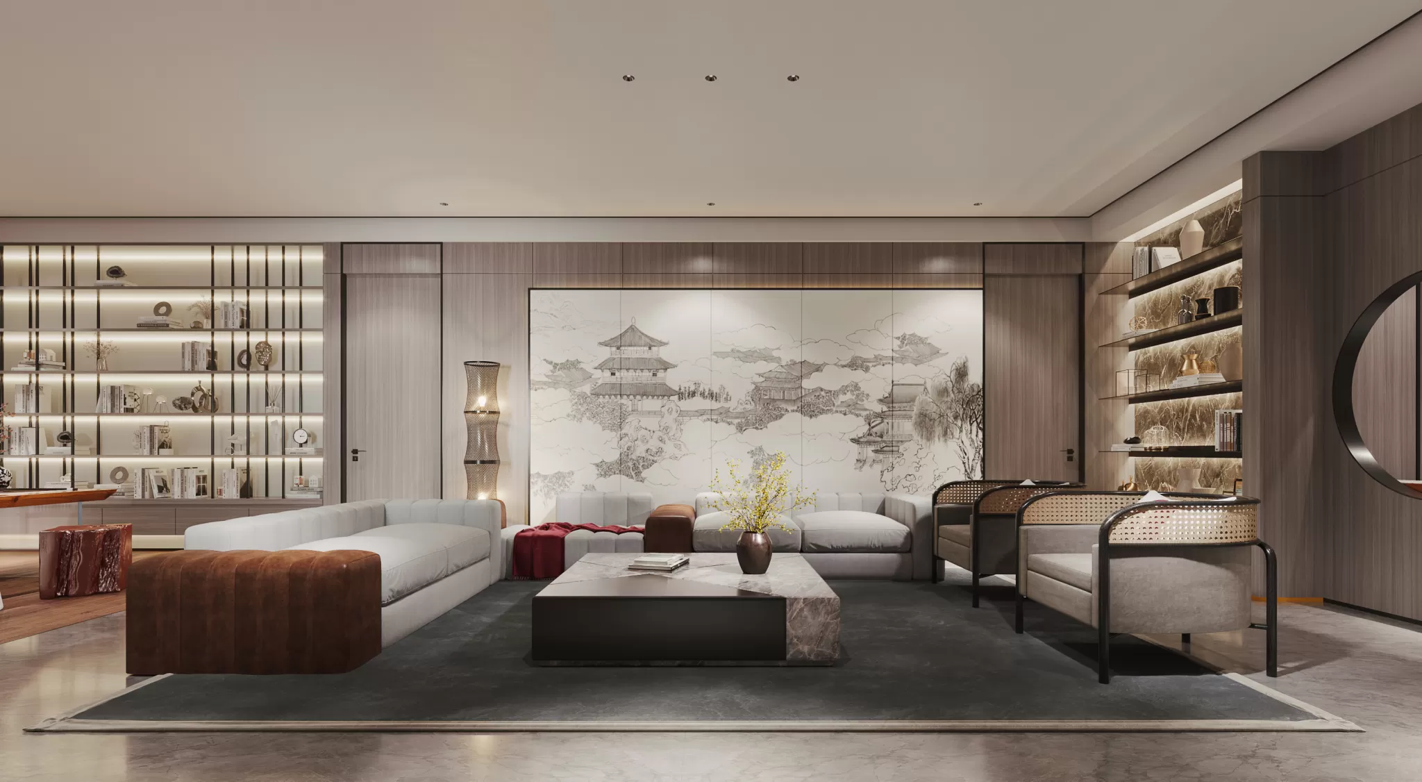 CORONA SCENES - LIVING ROOM - 3170