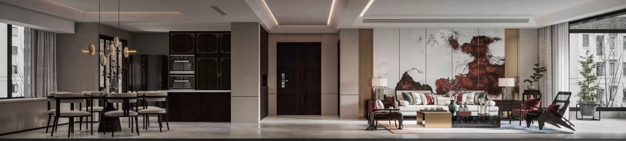 CORONA SCENES - LIVING ROOM - 3172