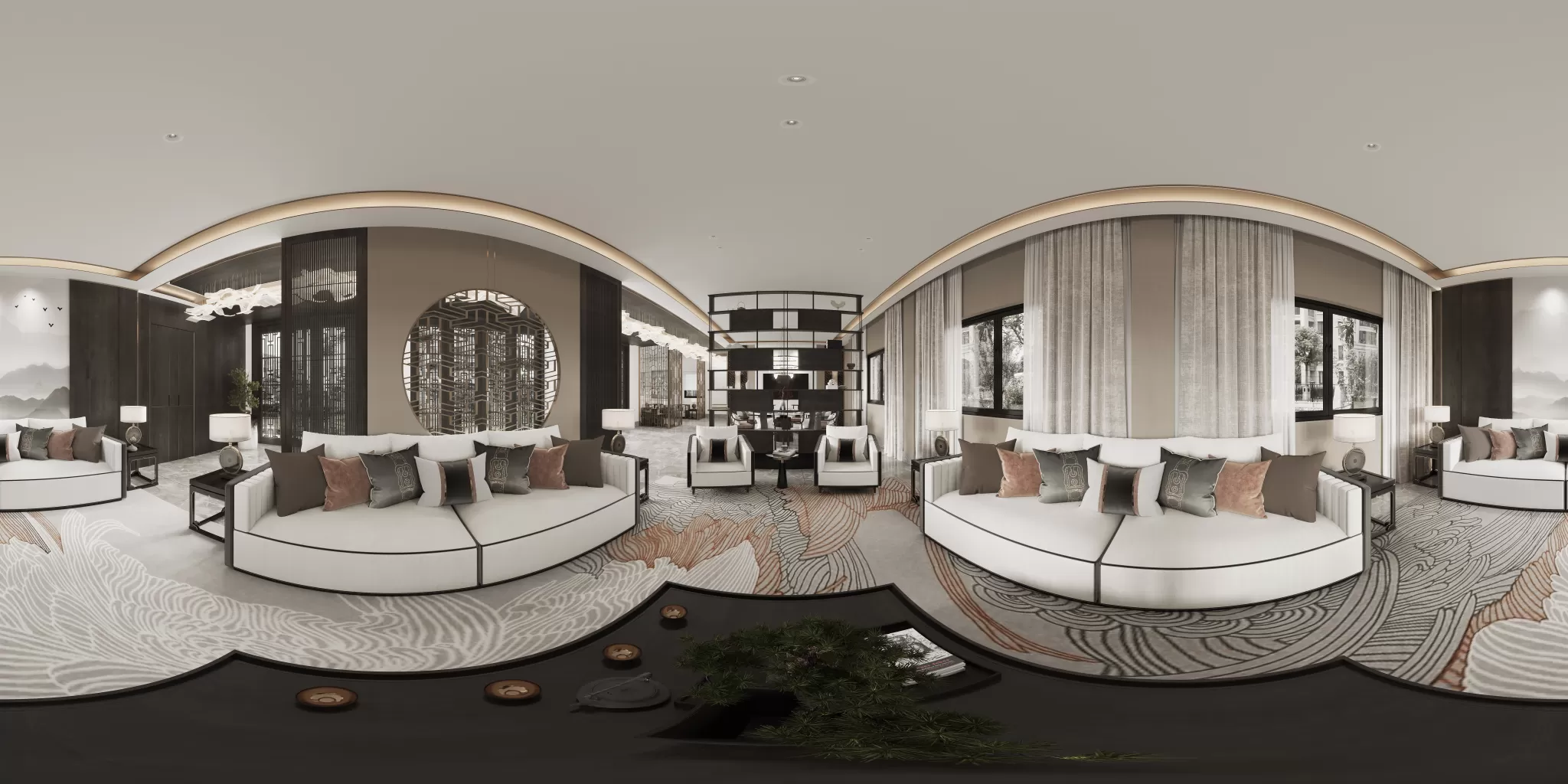 CORONA SCENES - LIVING ROOM - 3175