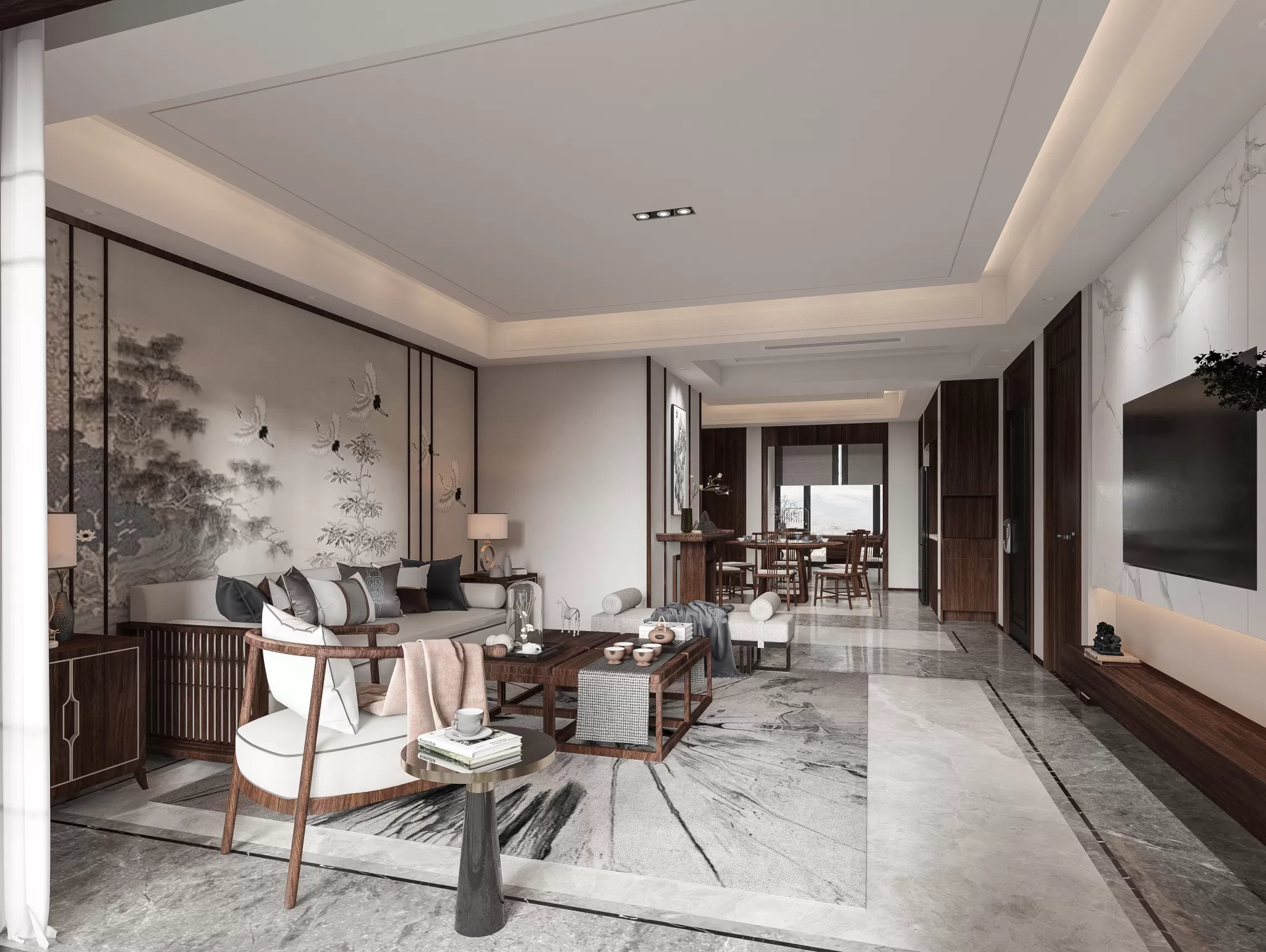 CORONA SCENES - LIVING ROOM - 3177