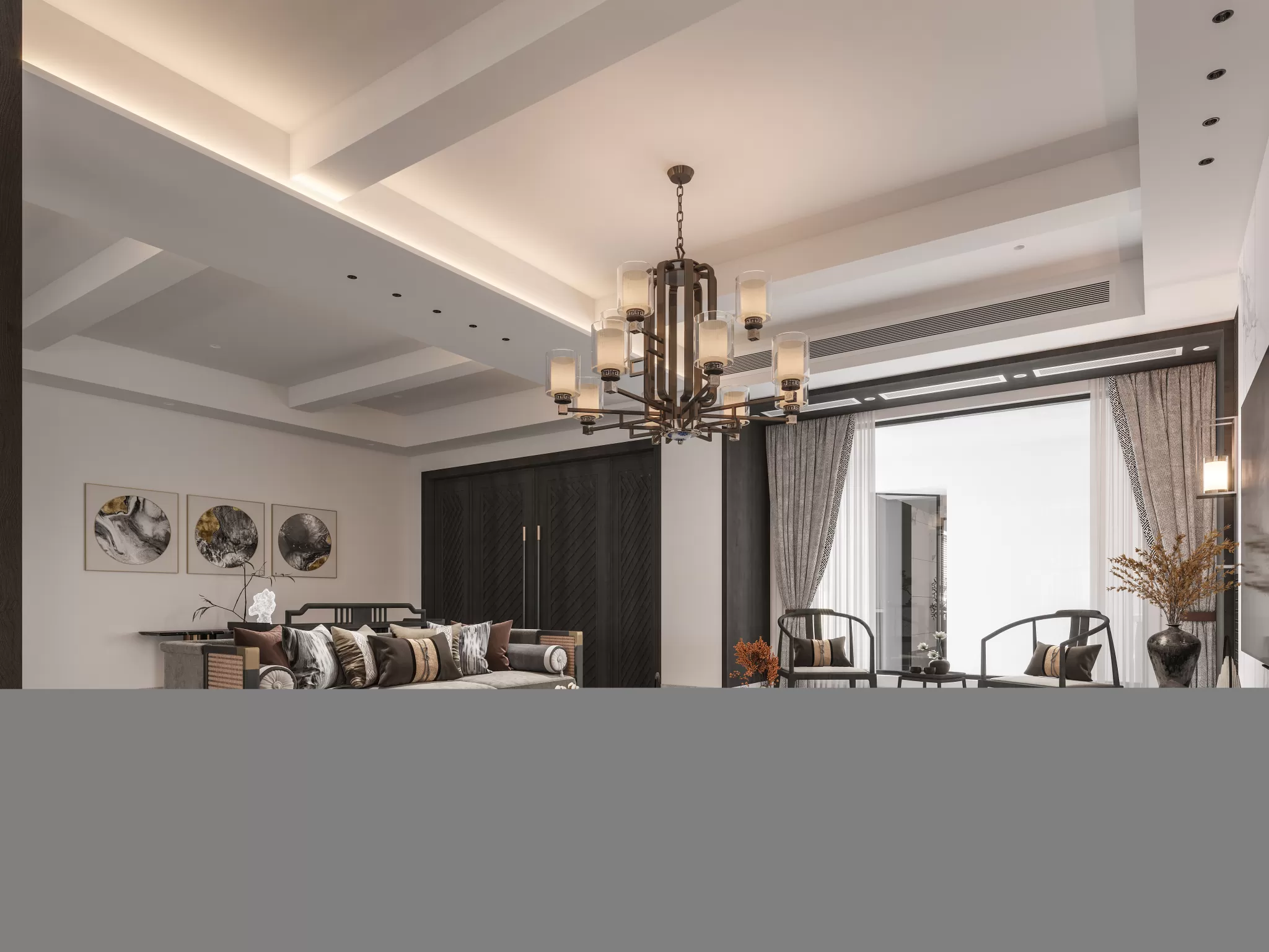 CORONA SCENES - LIVING ROOM - 3179