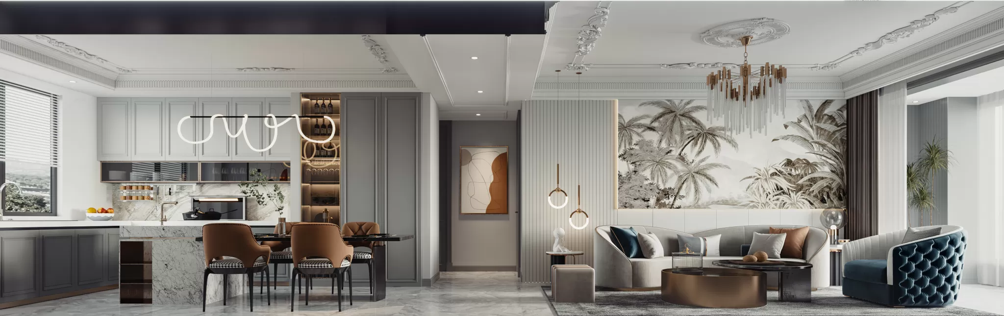 CORONA SCENES - LIVING ROOM - 3198