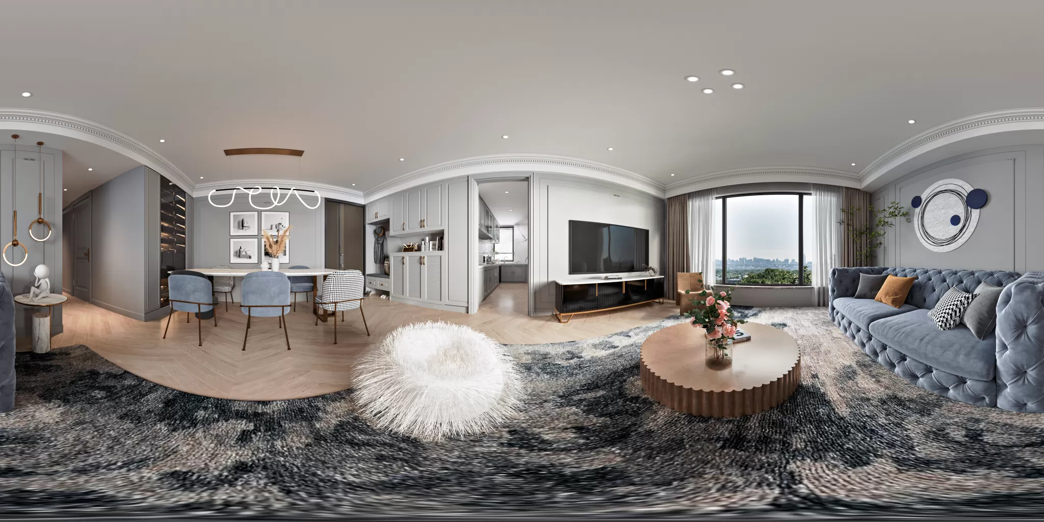 CORONA SCENES - LIVING ROOM - 3199