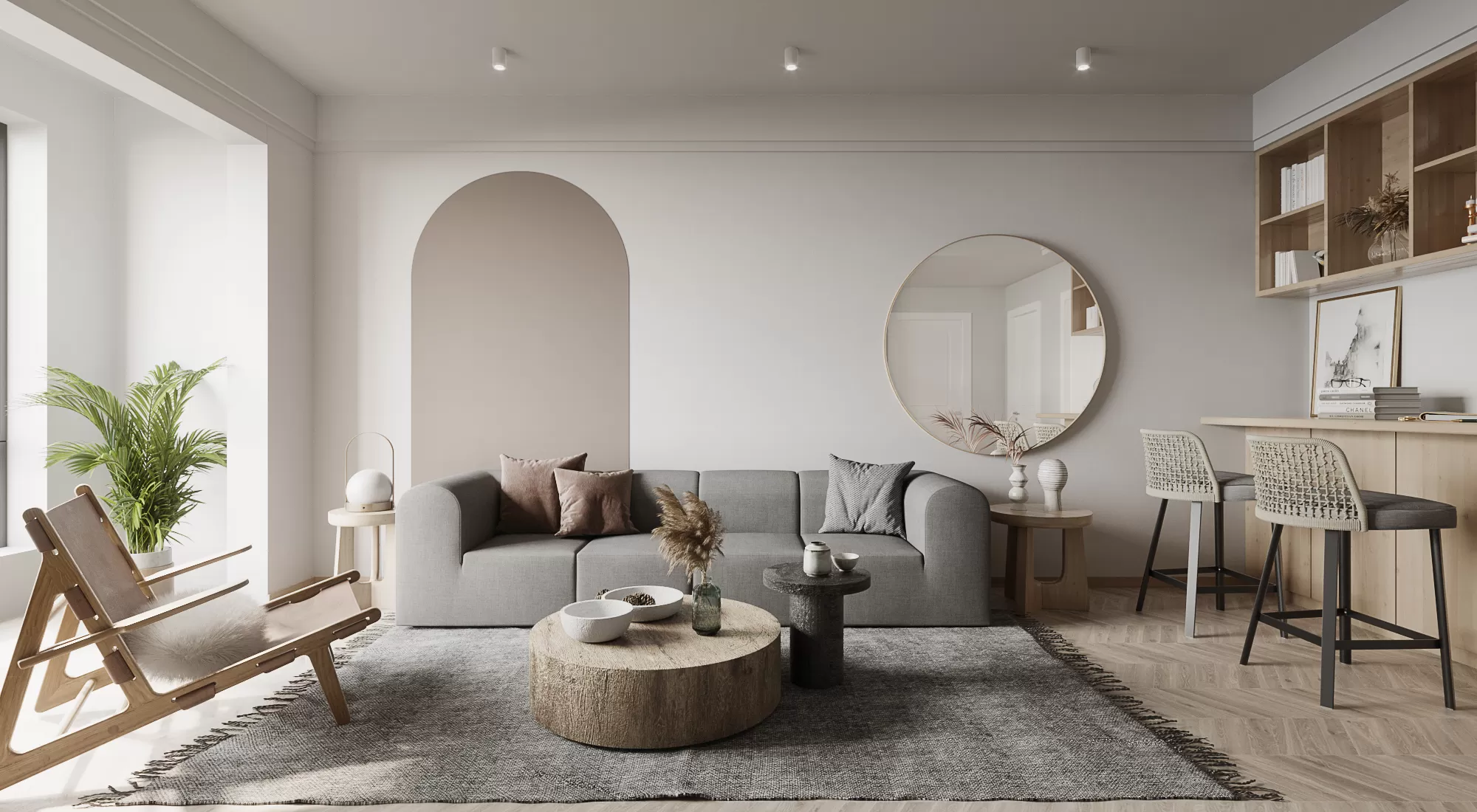 CORONA SCENES - LIVING ROOM - 3201