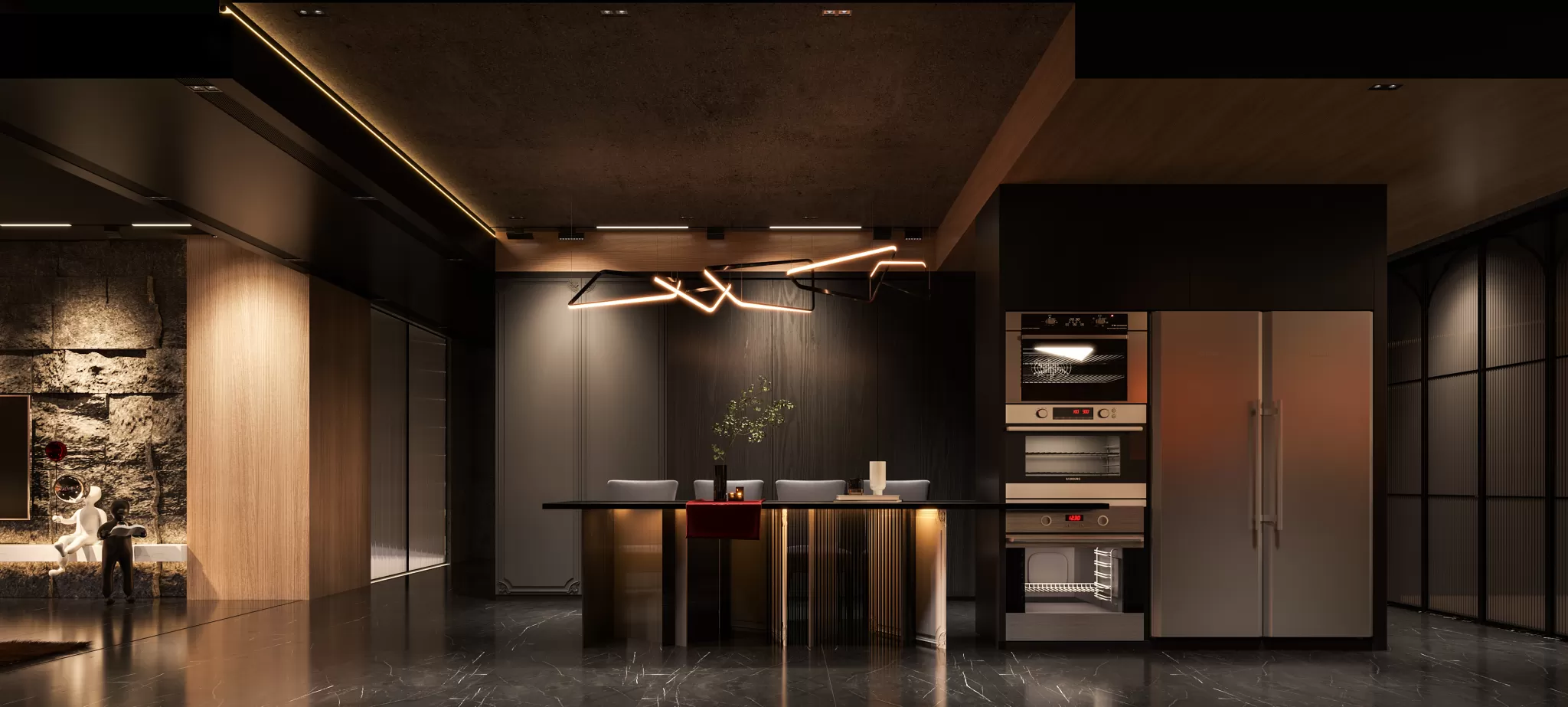 CORONA SCENES - LIVING ROOM - 3202