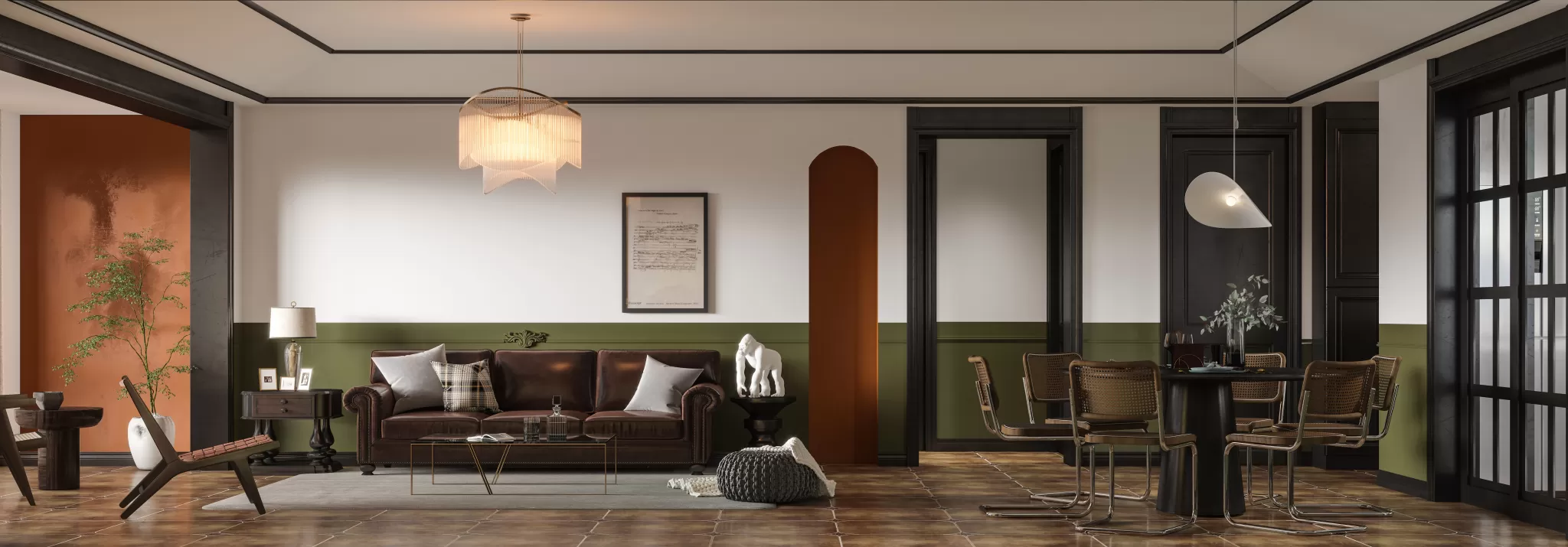 CORONA SCENES - LIVING ROOM - 3203