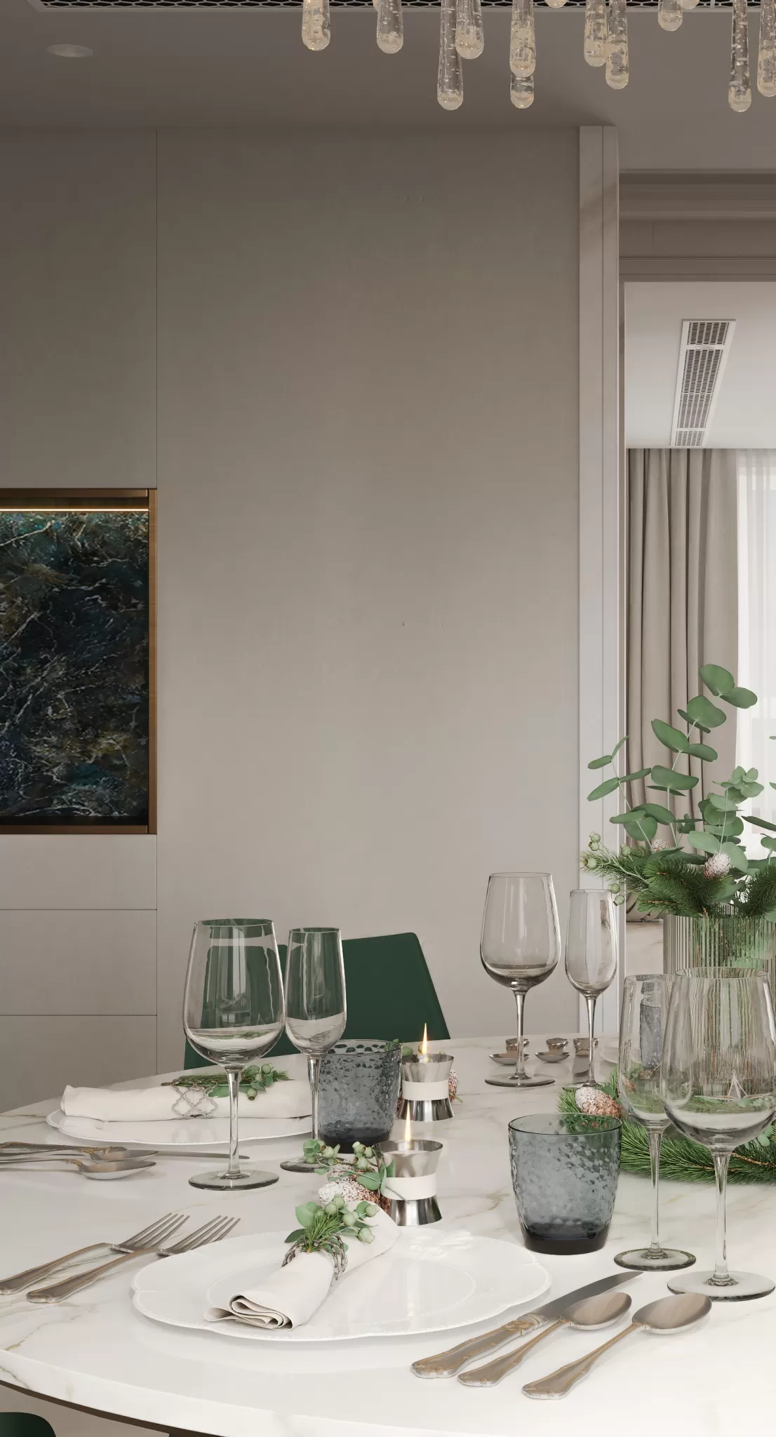 CORONA SCENES - LIVING ROOM - 3204