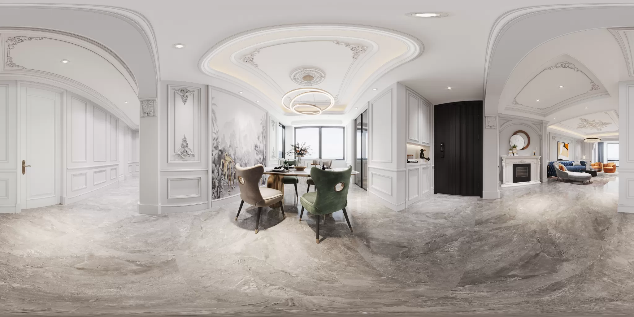 CORONA SCENES - LIVING ROOM - 3205