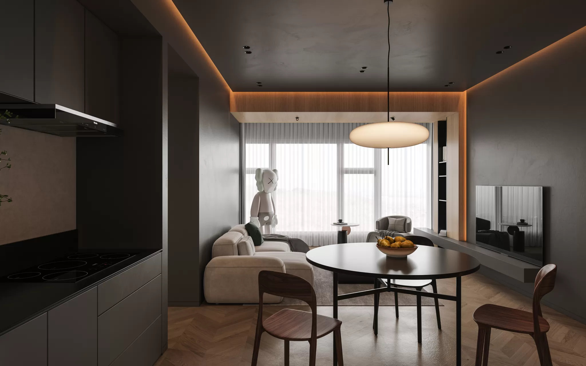 CORONA SCENES - LIVING ROOM - 3212