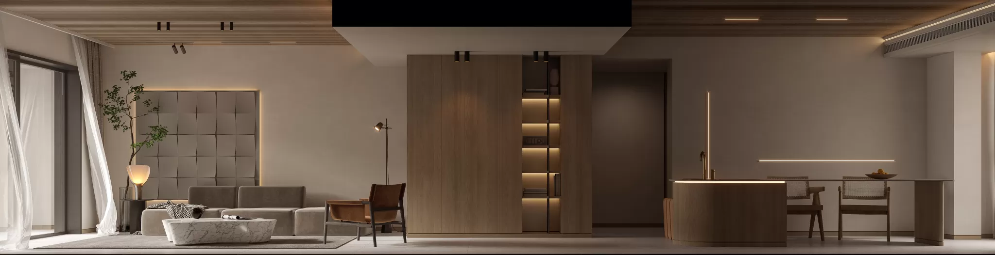 CORONA SCENES - LIVING ROOM - 3213