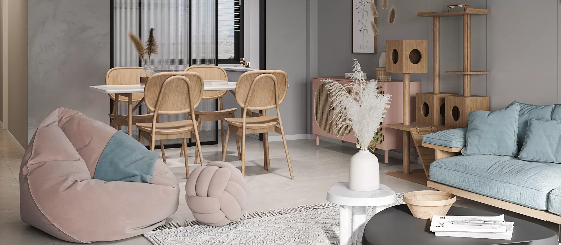 CORONA SCENES - LIVING ROOM - 3215