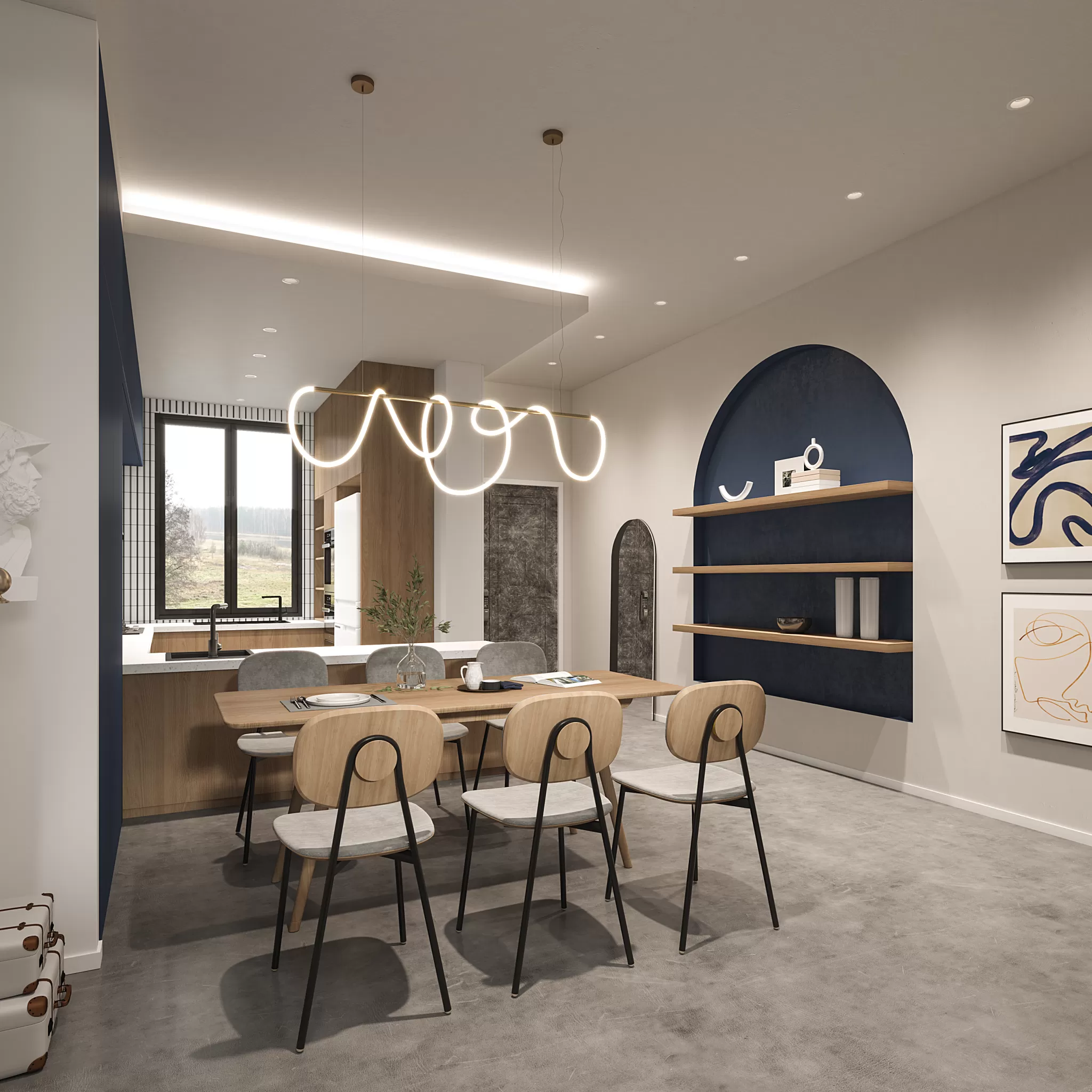 CORONA SCENES - LIVING ROOM - 3223