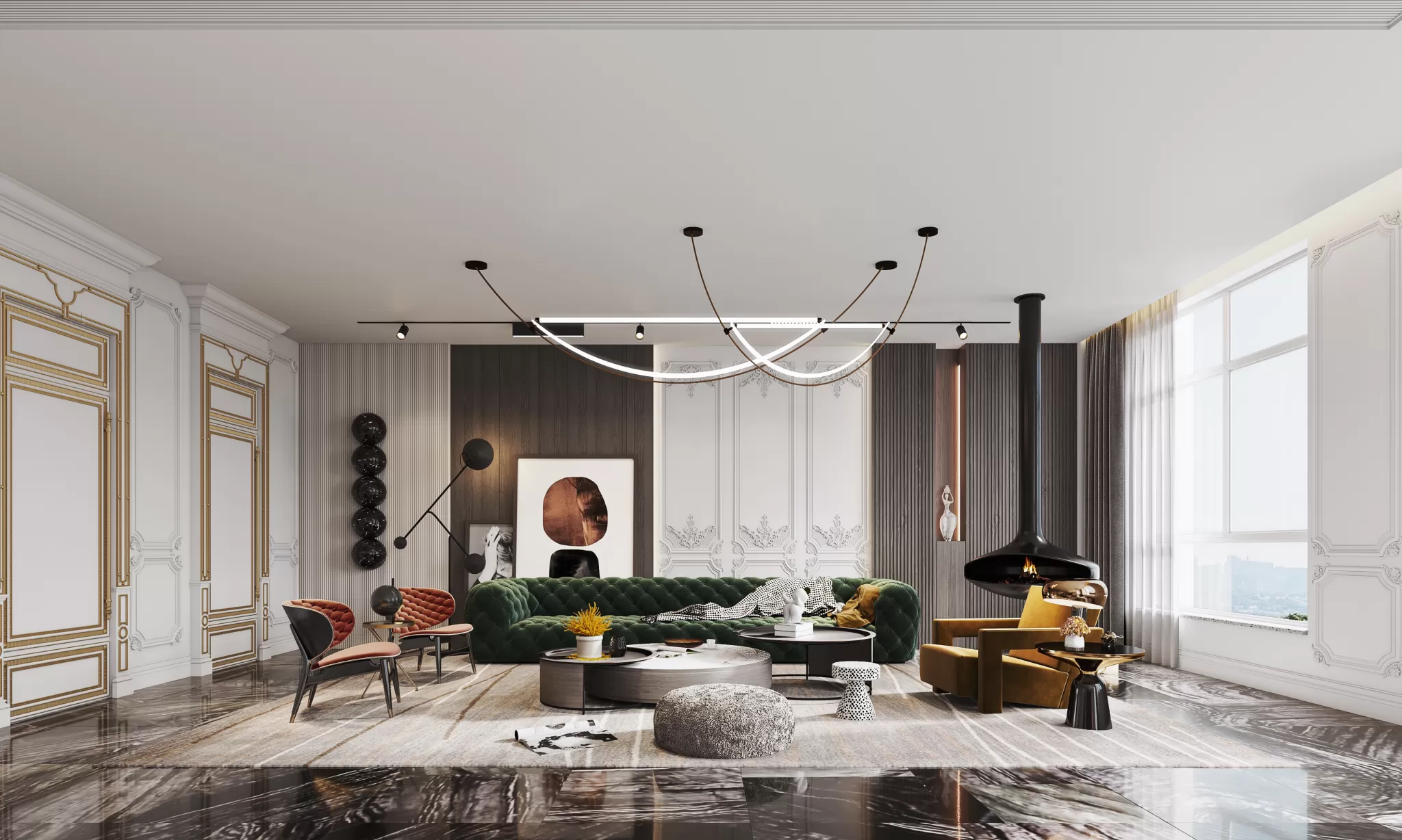 CORONA SCENES - LIVING ROOM - 3229