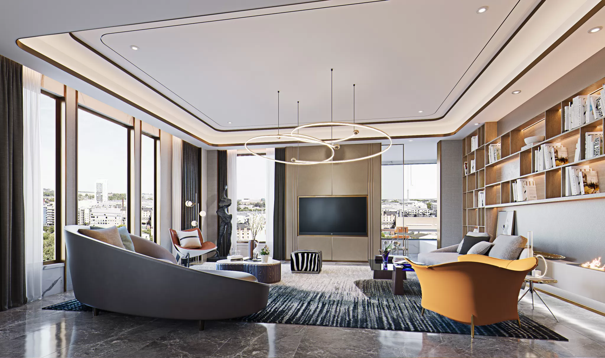 CORONA SCENES - LIVING ROOM - 3231