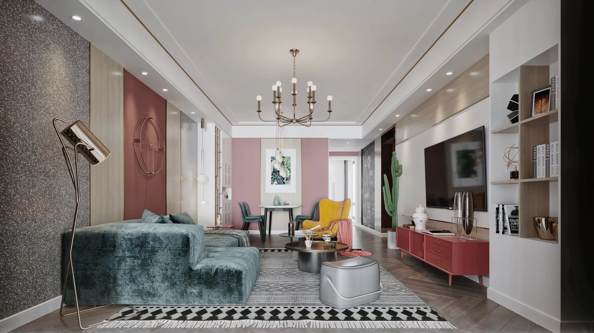 CORONA SCENES - LIVING ROOM - 3249