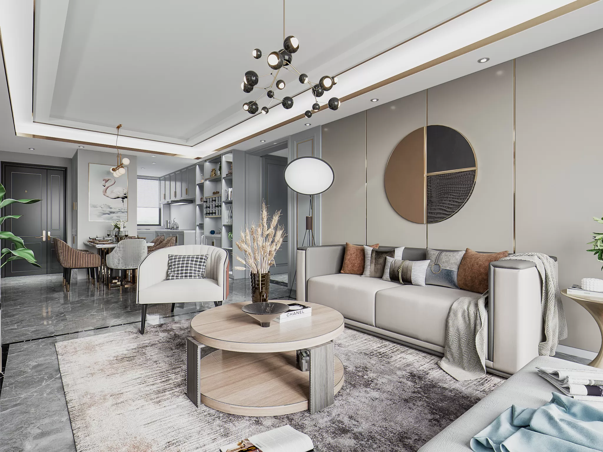 CORONA SCENES - LIVING ROOM - 3253