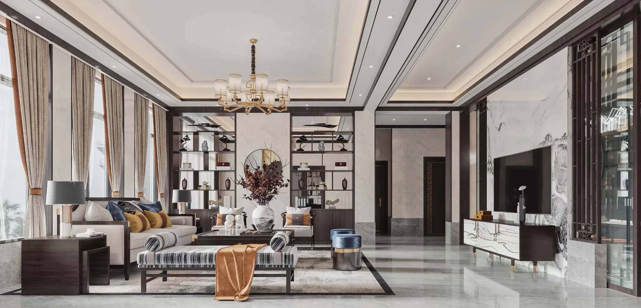 CORONA SCENES - LIVING ROOM - 3263