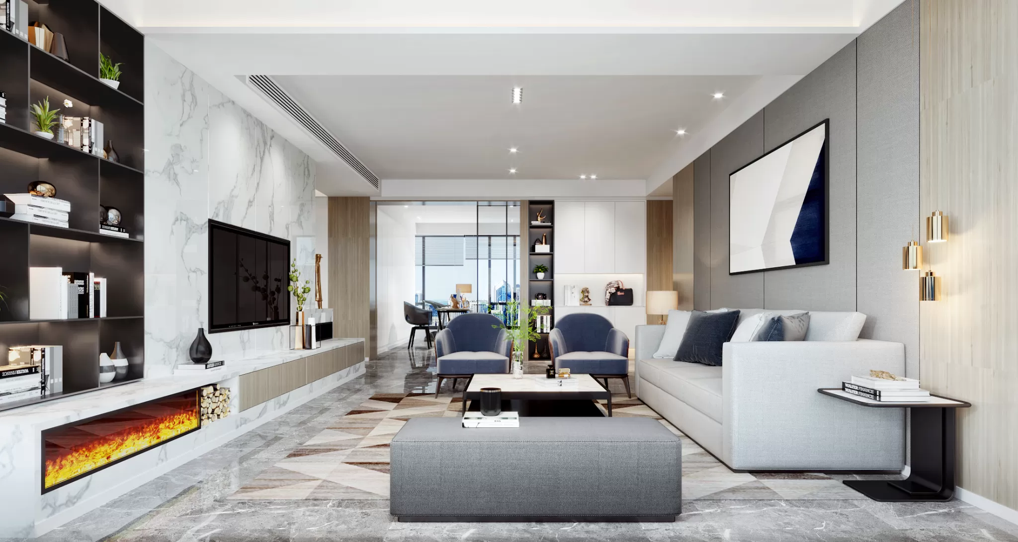 CORONA SCENES - LIVING ROOM - 3268