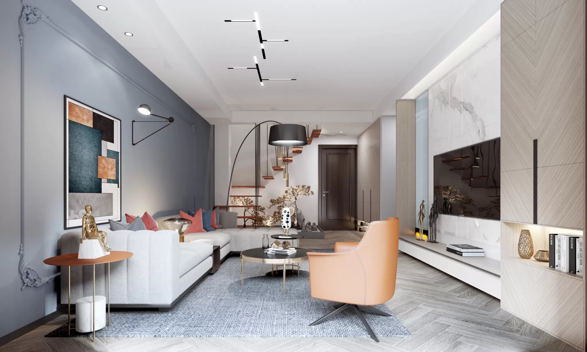 CORONA SCENES - LIVING ROOM - 3270