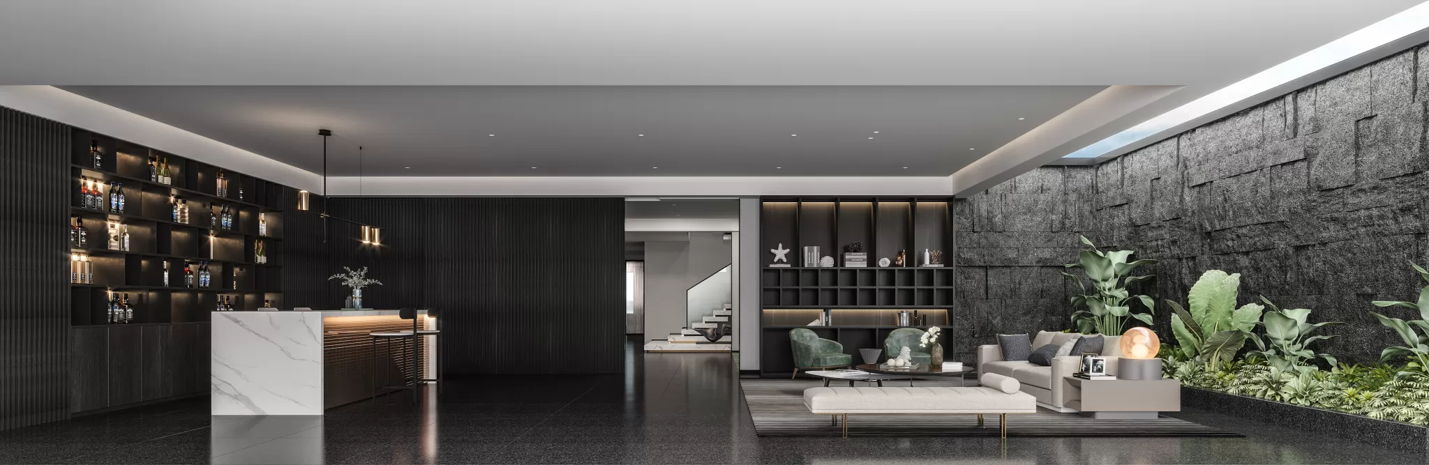 CORONA SCENES - LIVING ROOM - 3280