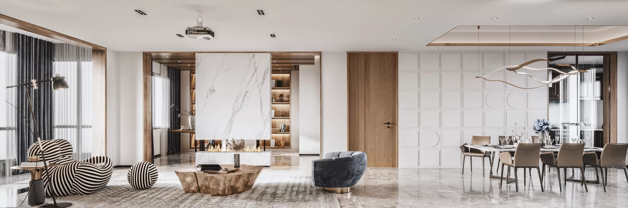 CORONA SCENES - LIVING ROOM - 3295