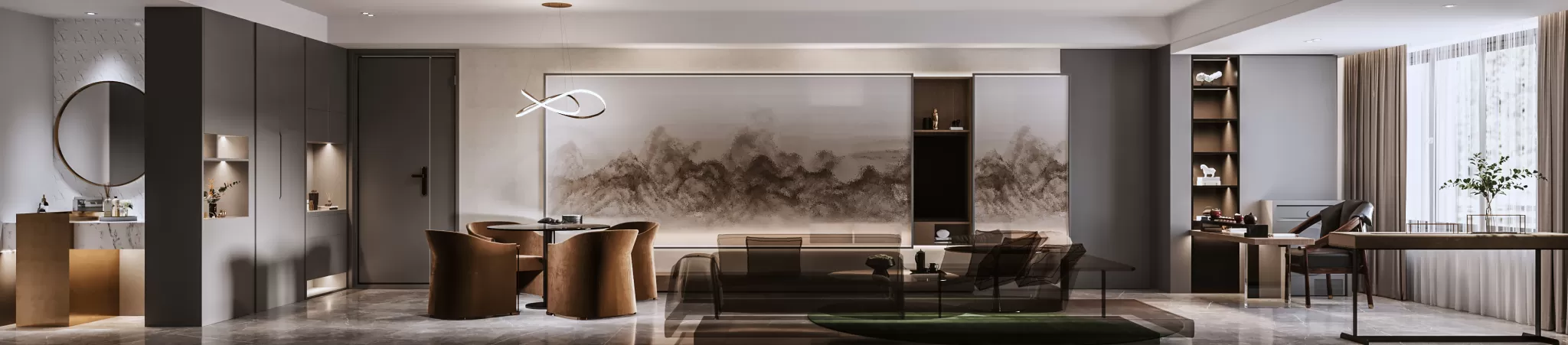 CORONA SCENES - LIVING ROOM - 3298