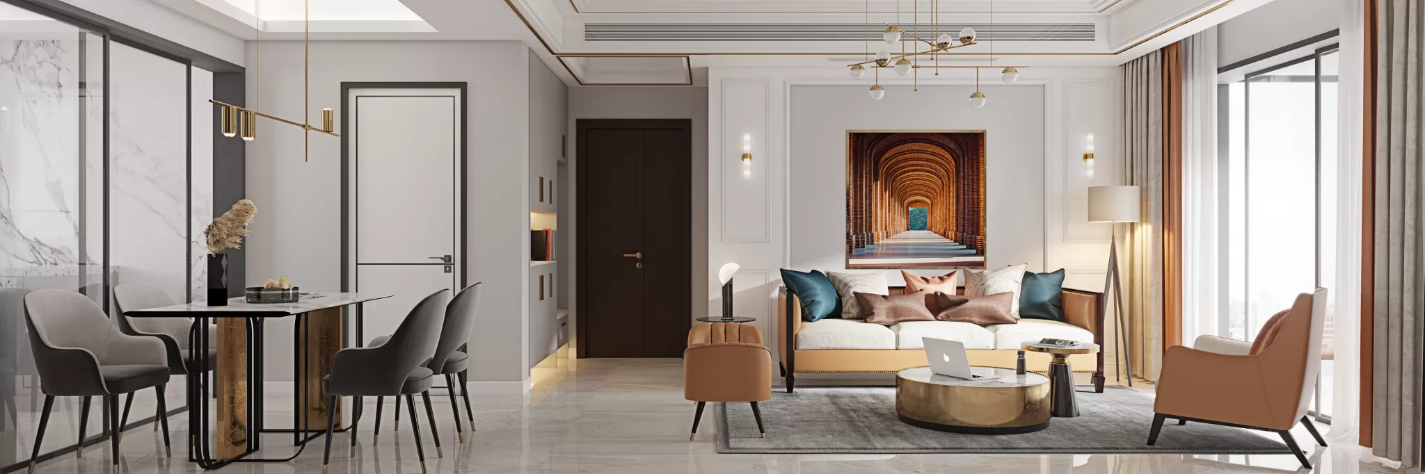 CORONA SCENES - LIVING ROOM - 3435