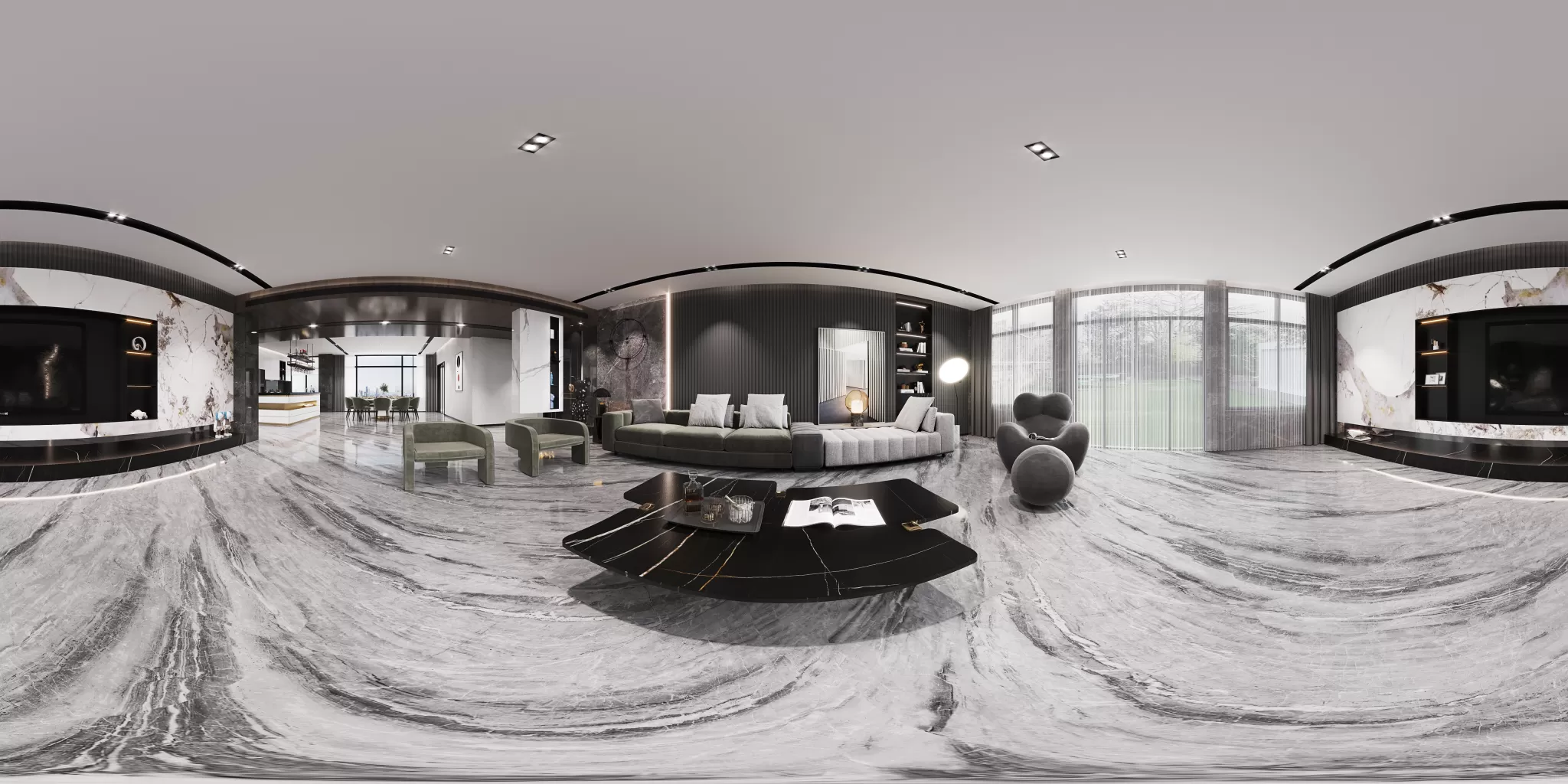 CORONA SCENES - LIVING ROOM - 3447