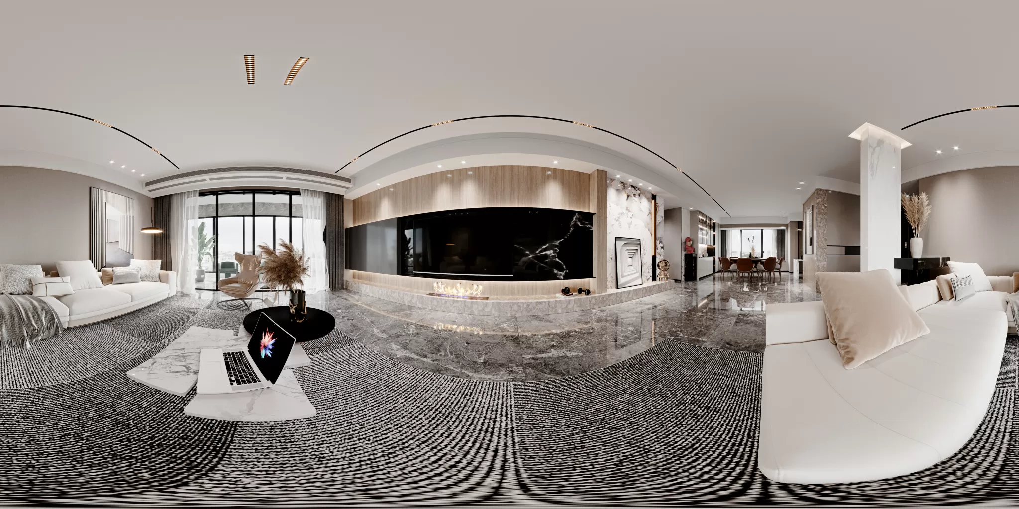 CORONA SCENES - LIVING ROOM - 3449