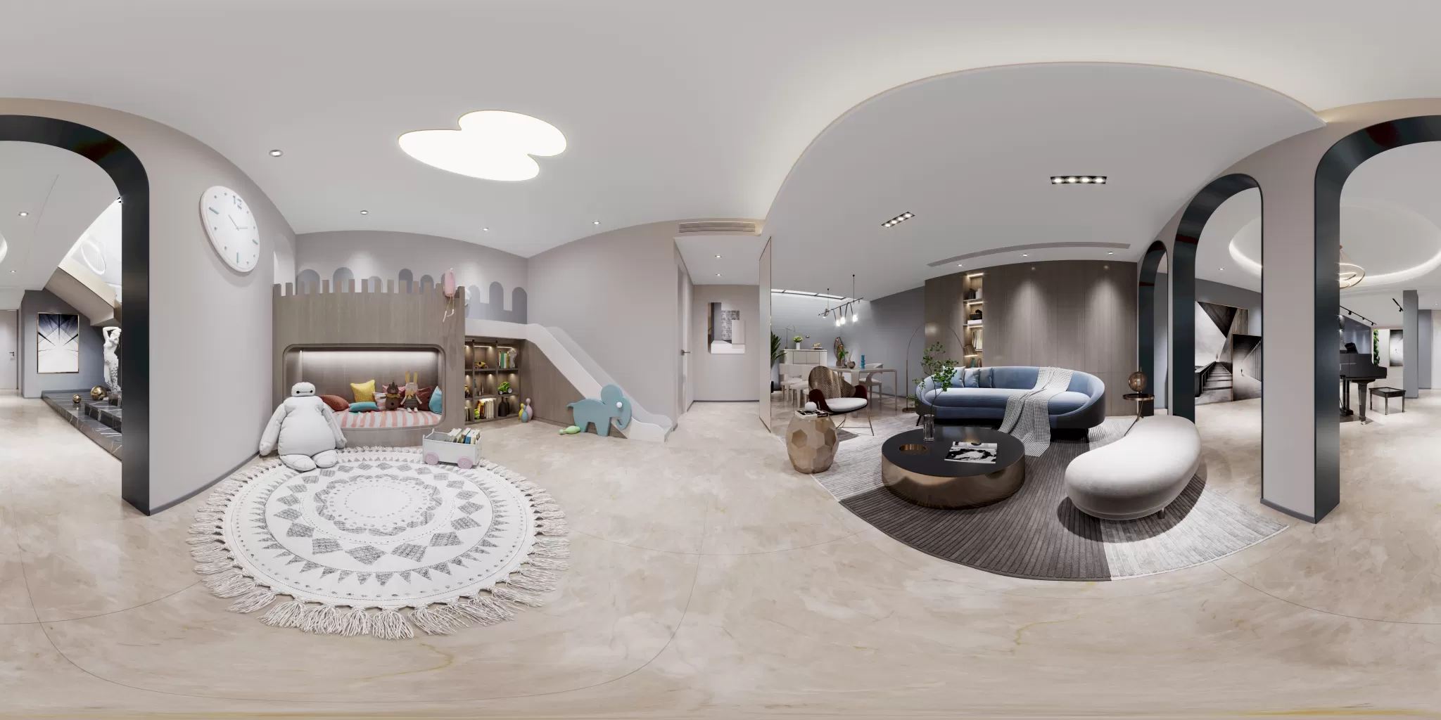 CORONA SCENES - LIVING ROOM - 3453