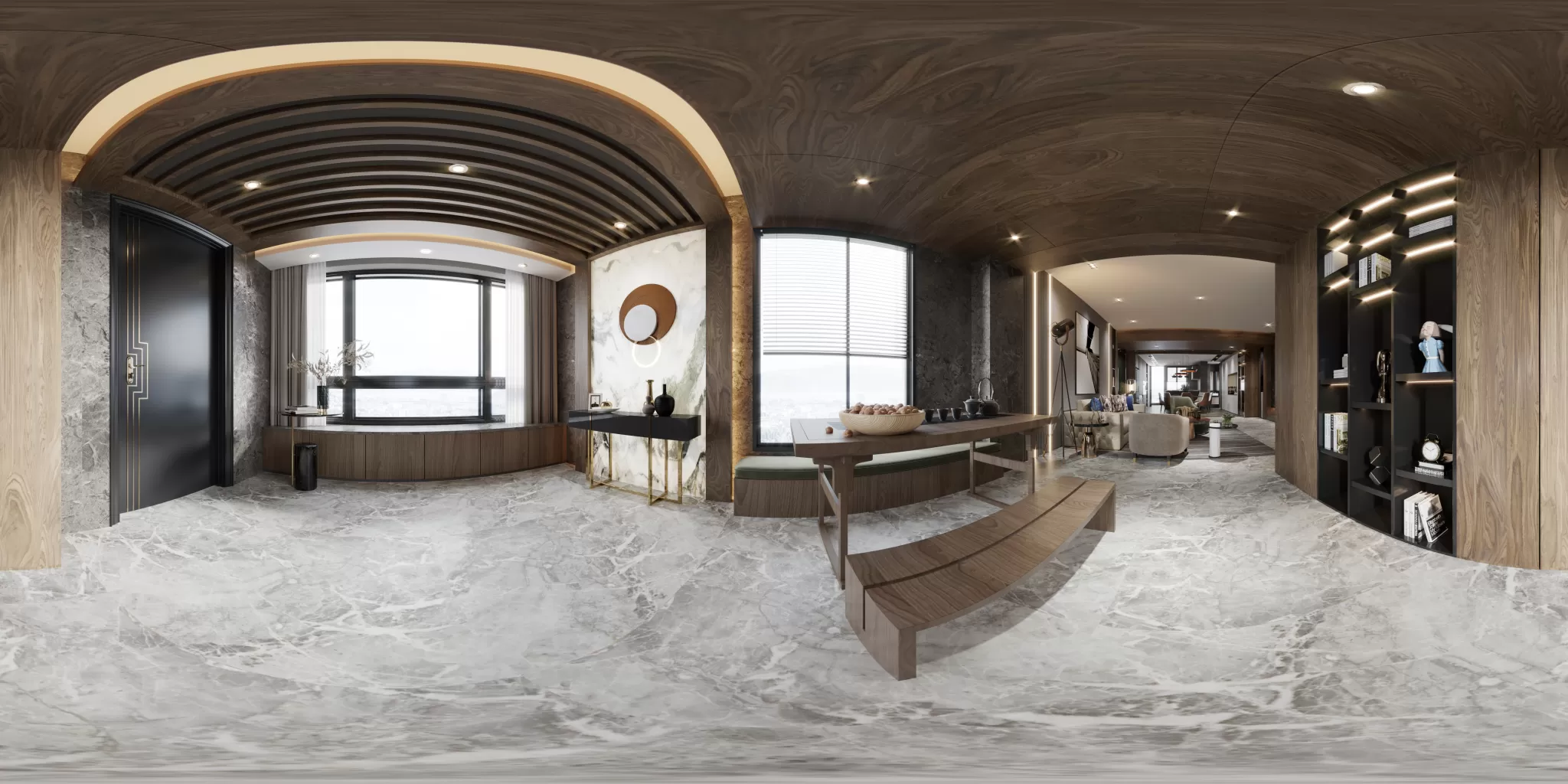 CORONA SCENES - LIVING ROOM - 3455