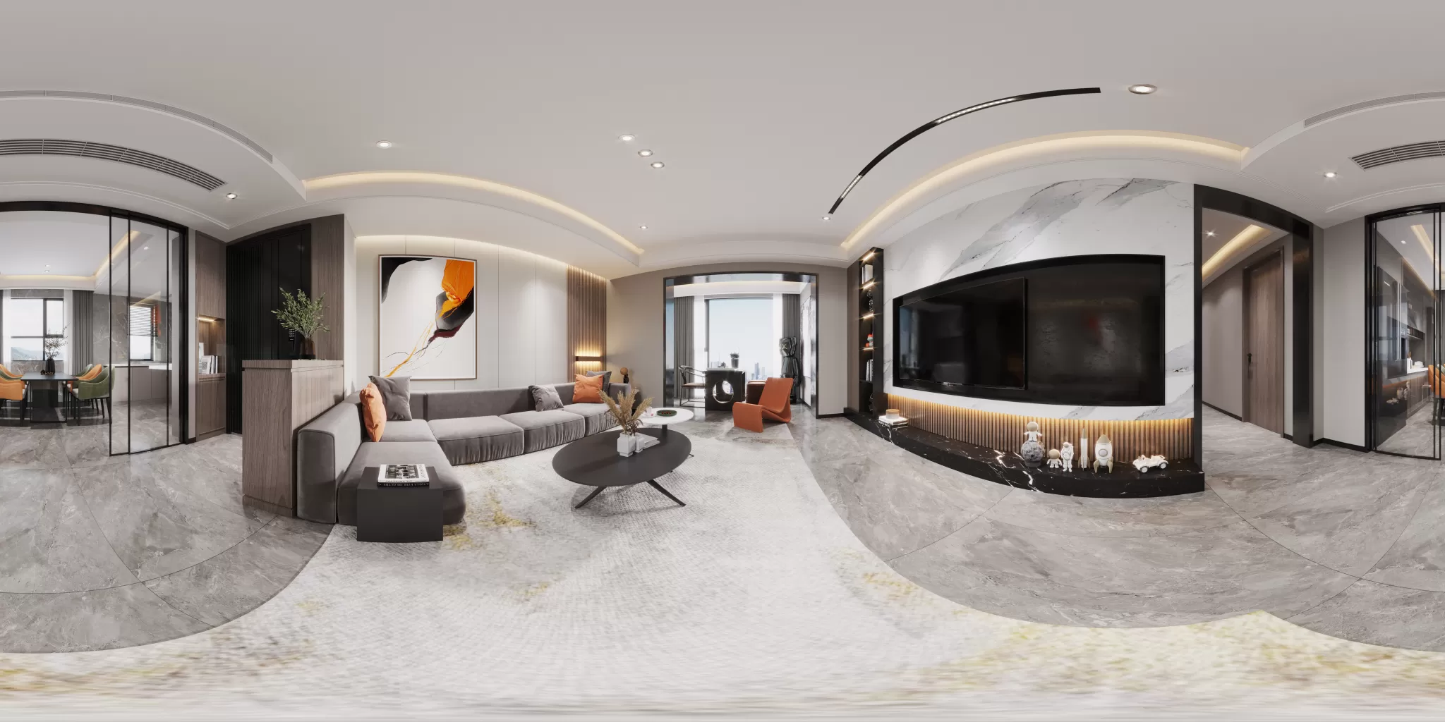 CORONA SCENES - LIVING ROOM - 3457