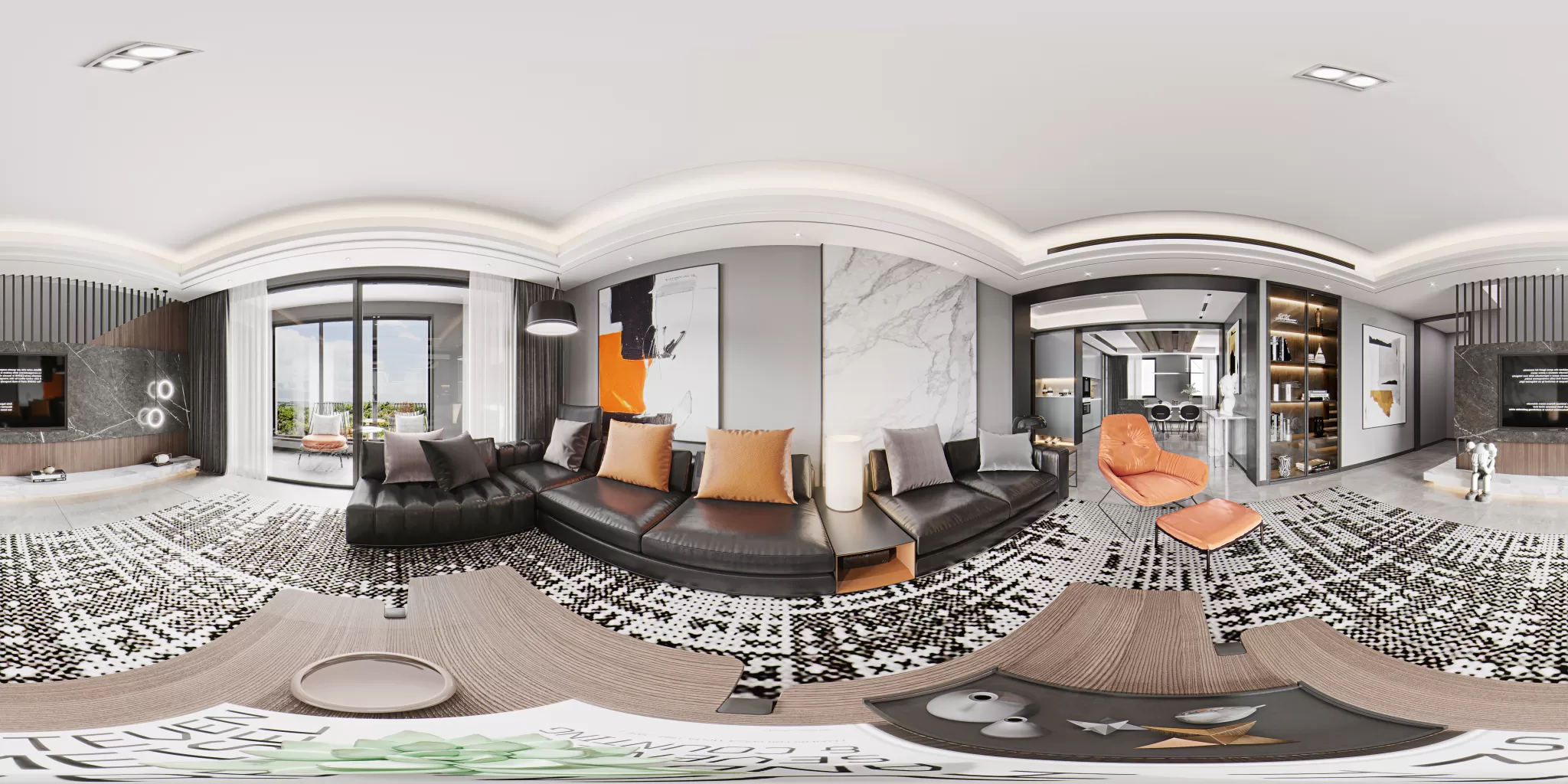 CORONA SCENES - LIVING ROOM - 3458