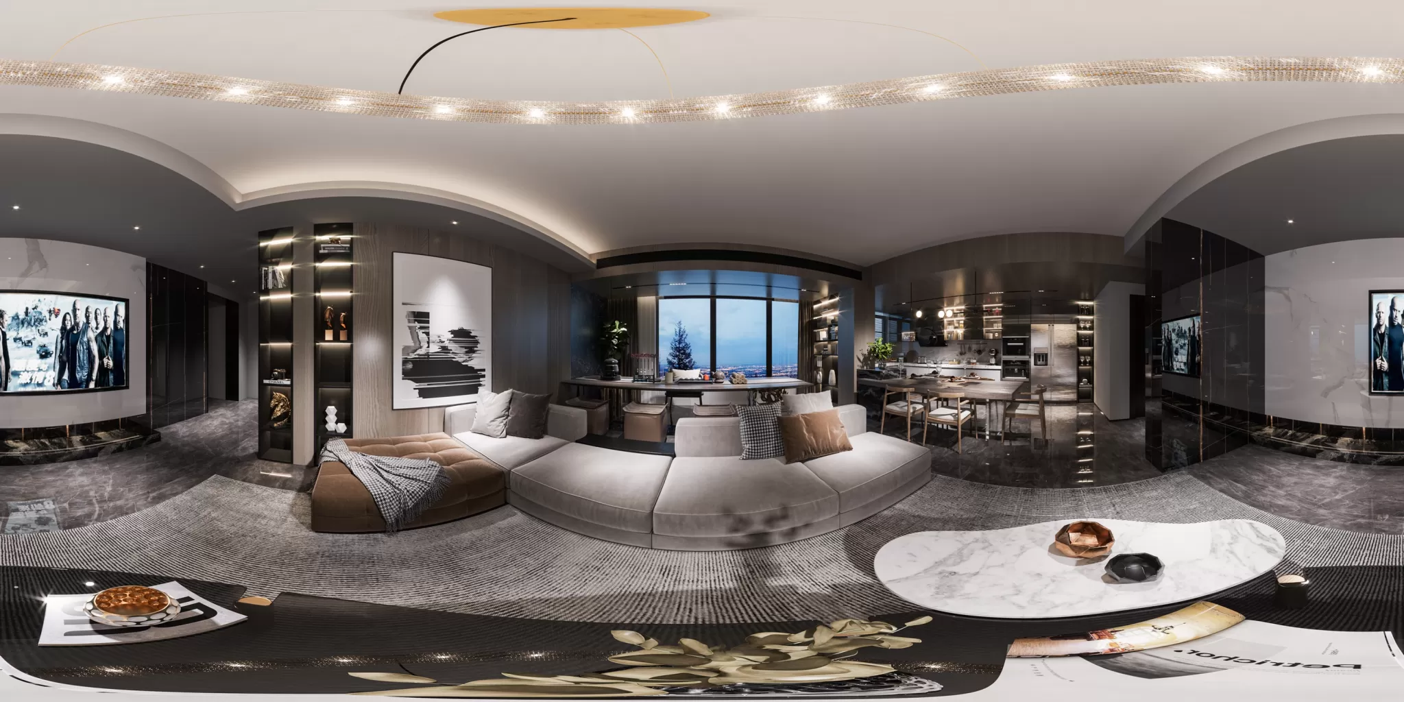 CORONA SCENES - LIVING ROOM - 3463