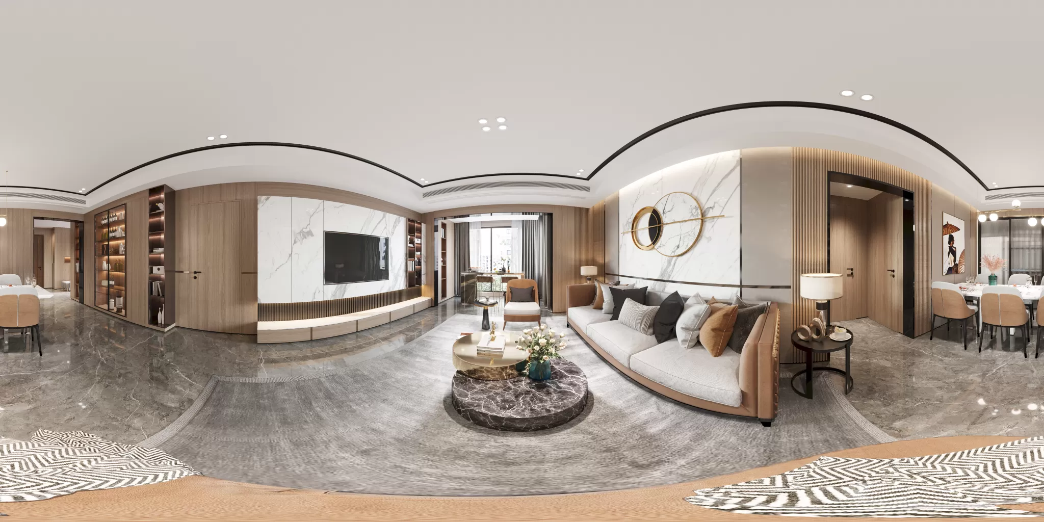 CORONA SCENES - LIVING ROOM - 3464