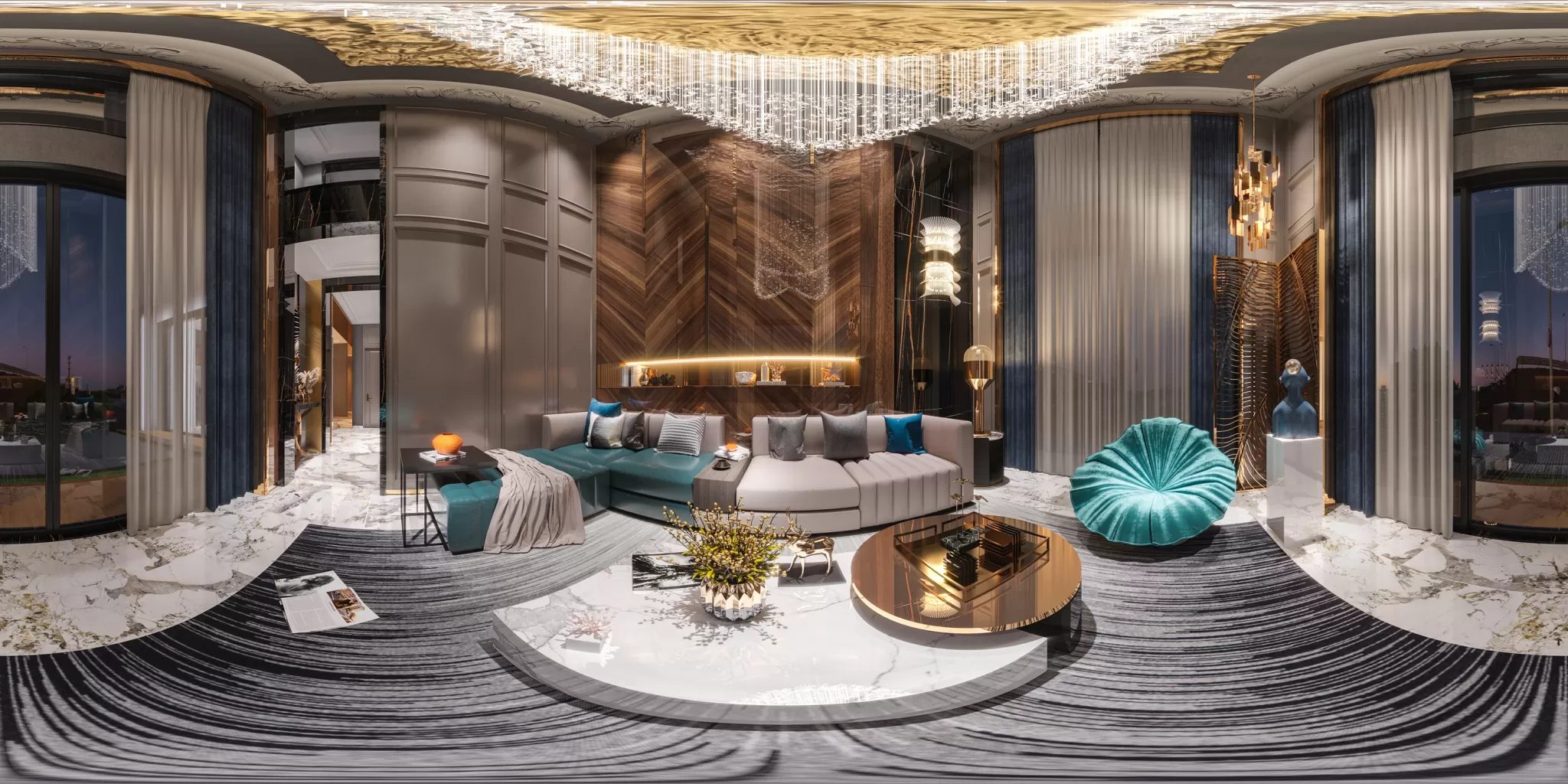 CORONA SCENES - LIVING ROOM - 3473