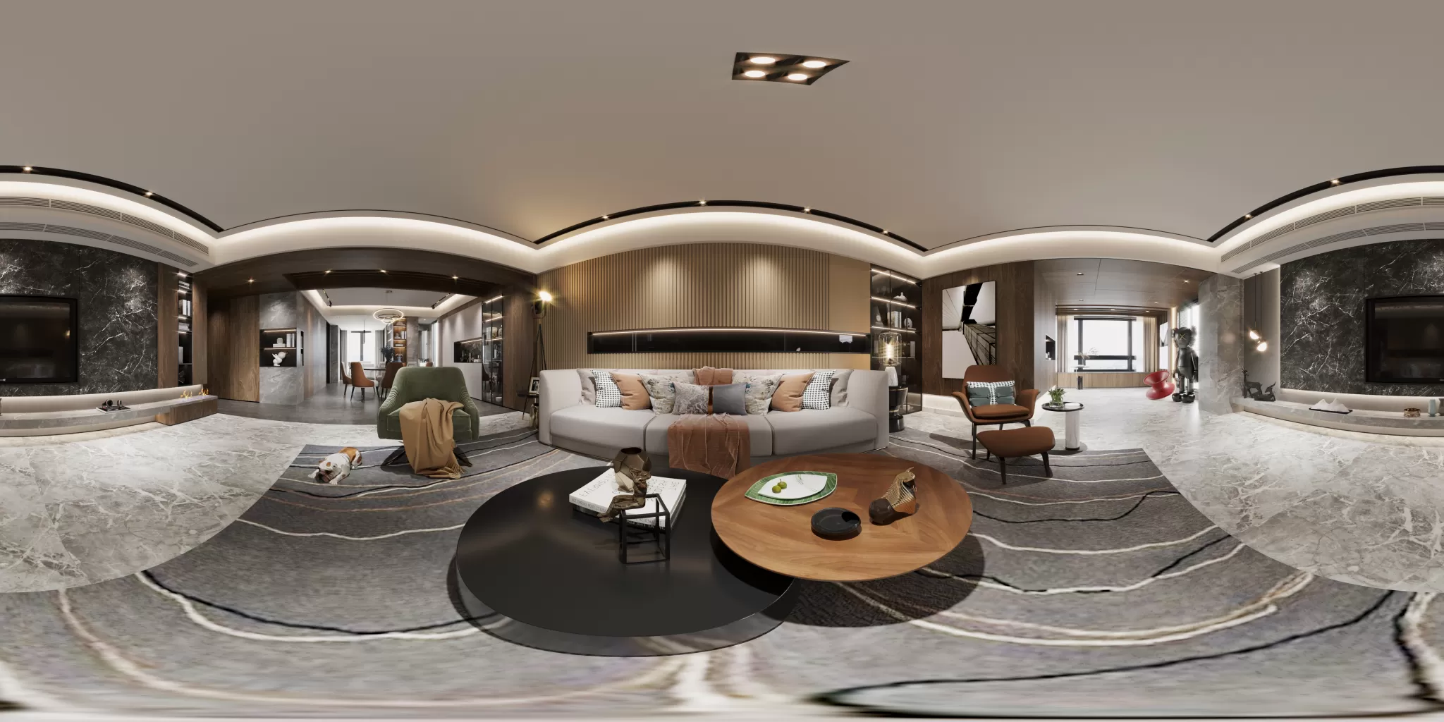 CORONA SCENES - LIVING ROOM - 3478