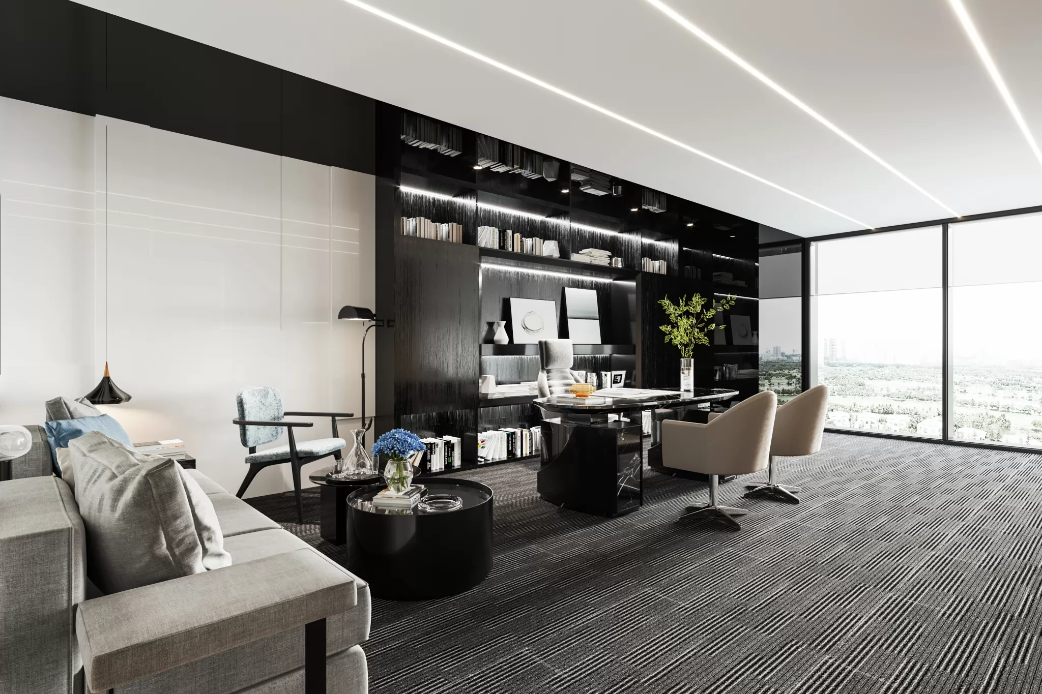 CORONA SCENES - STUDY ROOM - 3310