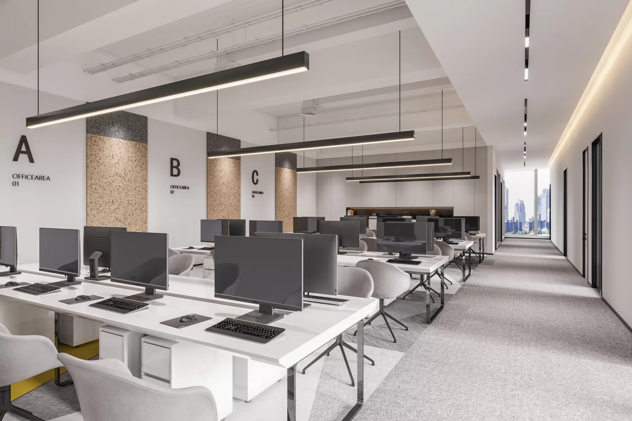 CORONA SCENES - STUDY ROOM - 3315