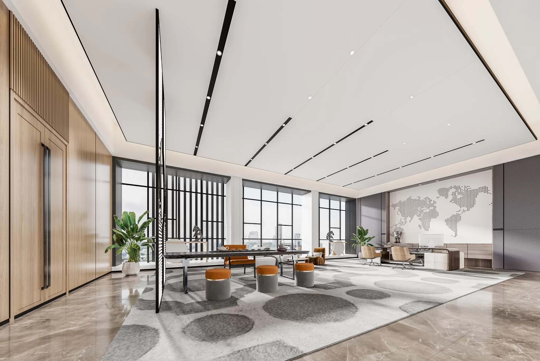 CORONA SCENES - STUDY ROOM - 3318