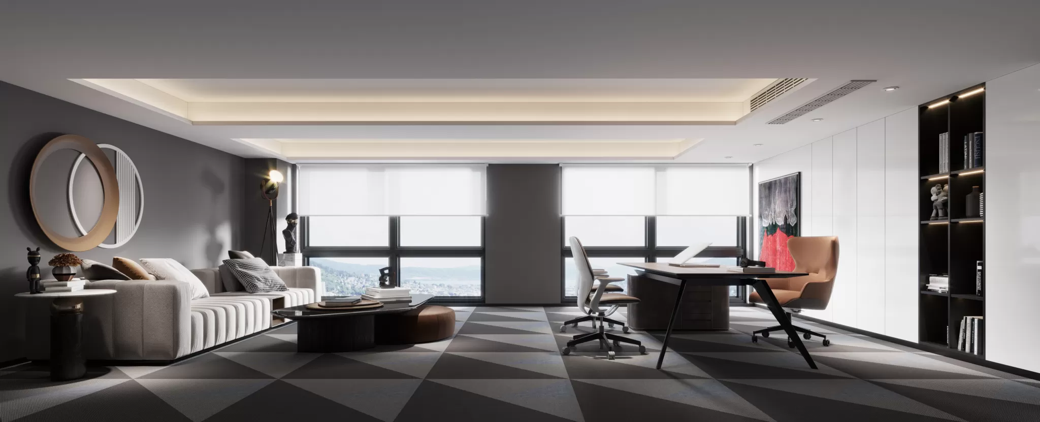 CORONA SCENES - STUDY ROOM - 3320