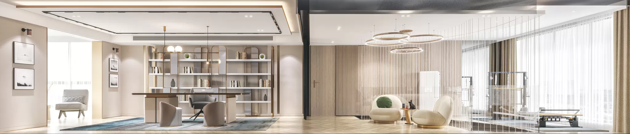 CORONA SCENES - STUDY ROOM - 3321