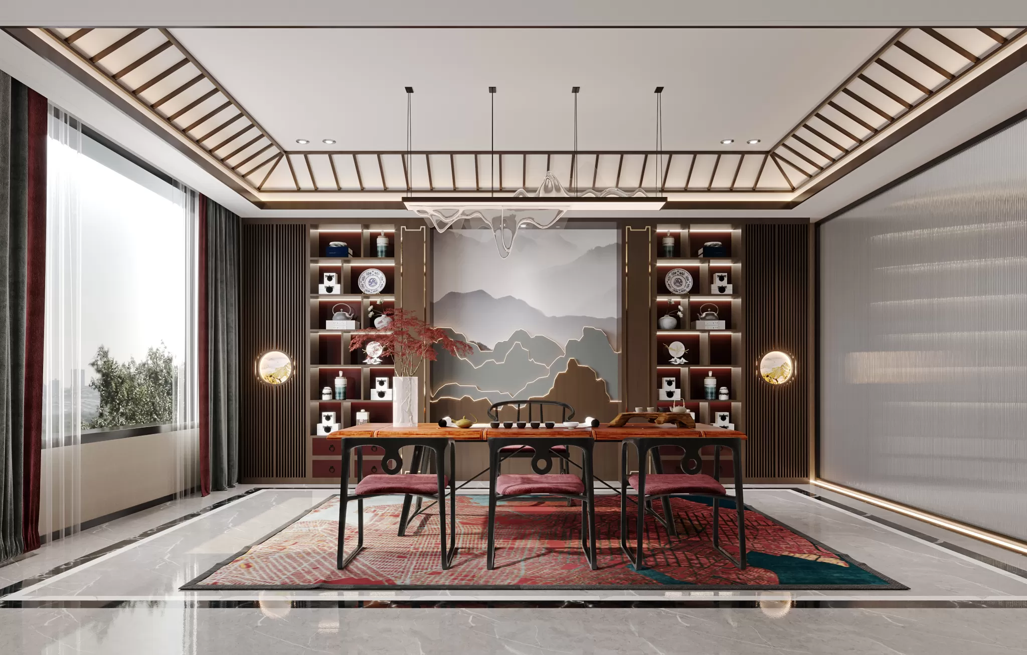 CORONA SCENES - STUDY ROOM - 3906