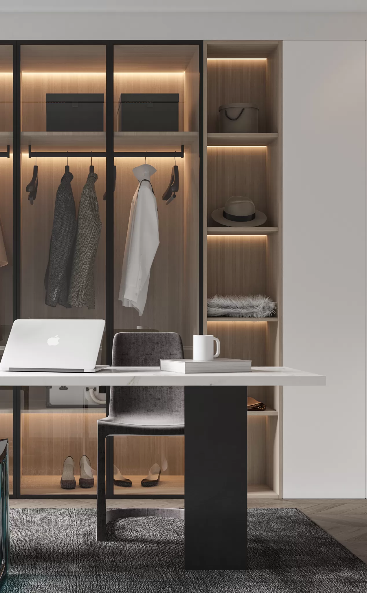 CORONA SCENES - STUDY ROOM - 3909