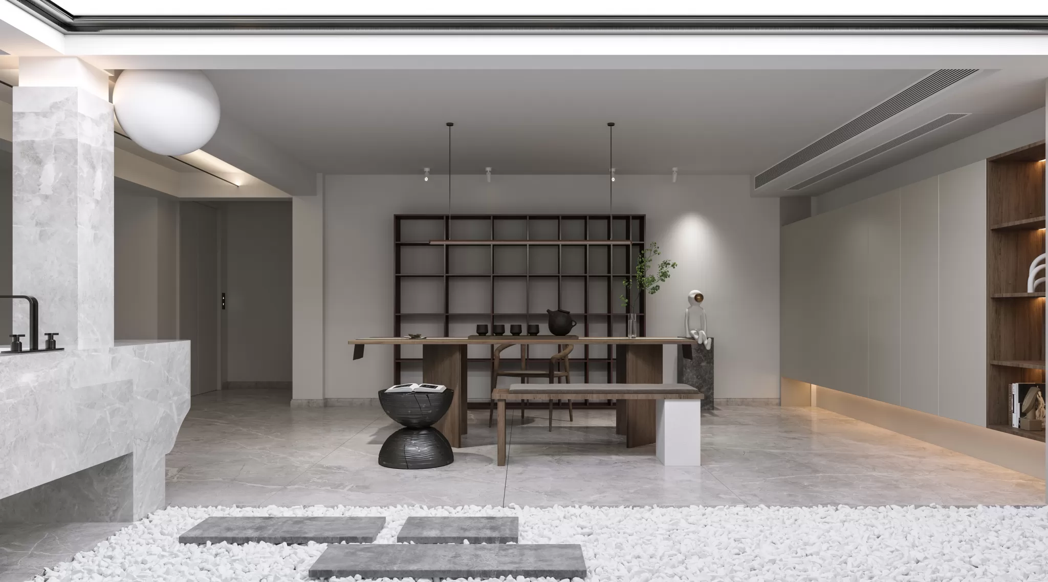 CORONA SCENES - STUDY ROOM - 3912