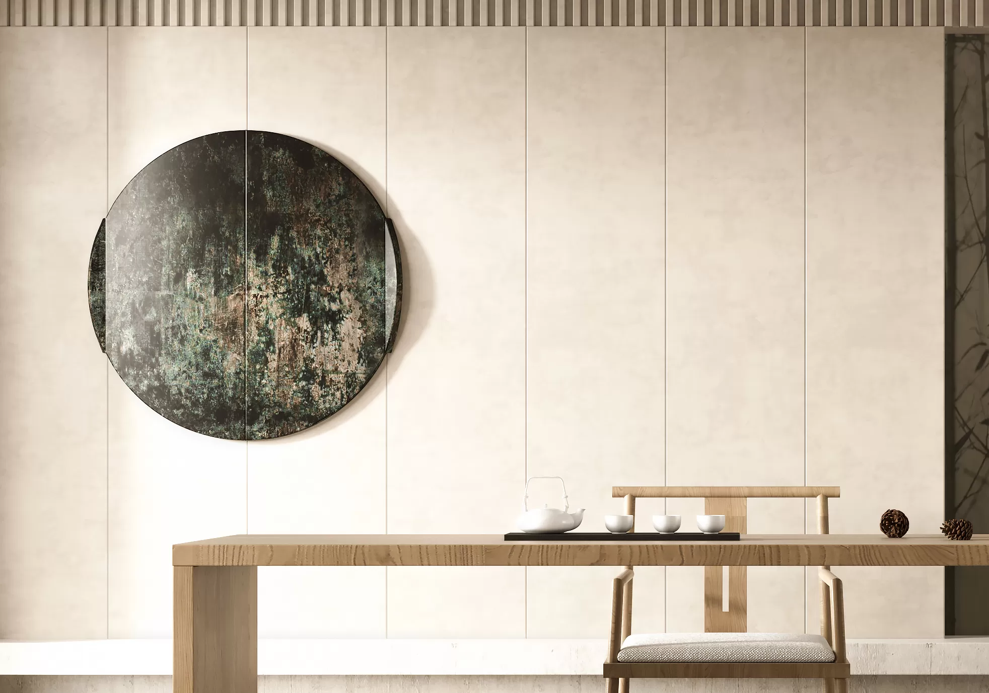 CORONA SCENES - STUDY ROOM - 3913